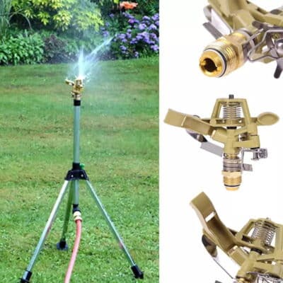 Adjustable Brass Sprinkler for Yard Watering