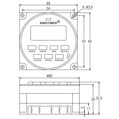 Programmable 12V Timer for Smart Lighting Automation
