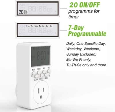 Sinometer TM519-UK Aquarium Light Timer