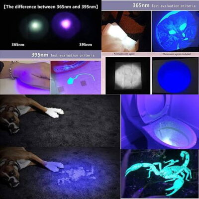 Convoy S2+ UV Flashlight for Pet Urine Detection