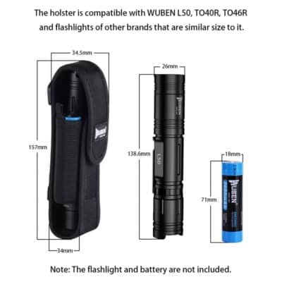 WUBEN AS6 Holster for Camping Gear