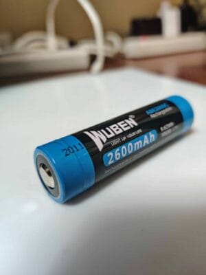 WUBEN 18650 Battery for Hiking Flashlights