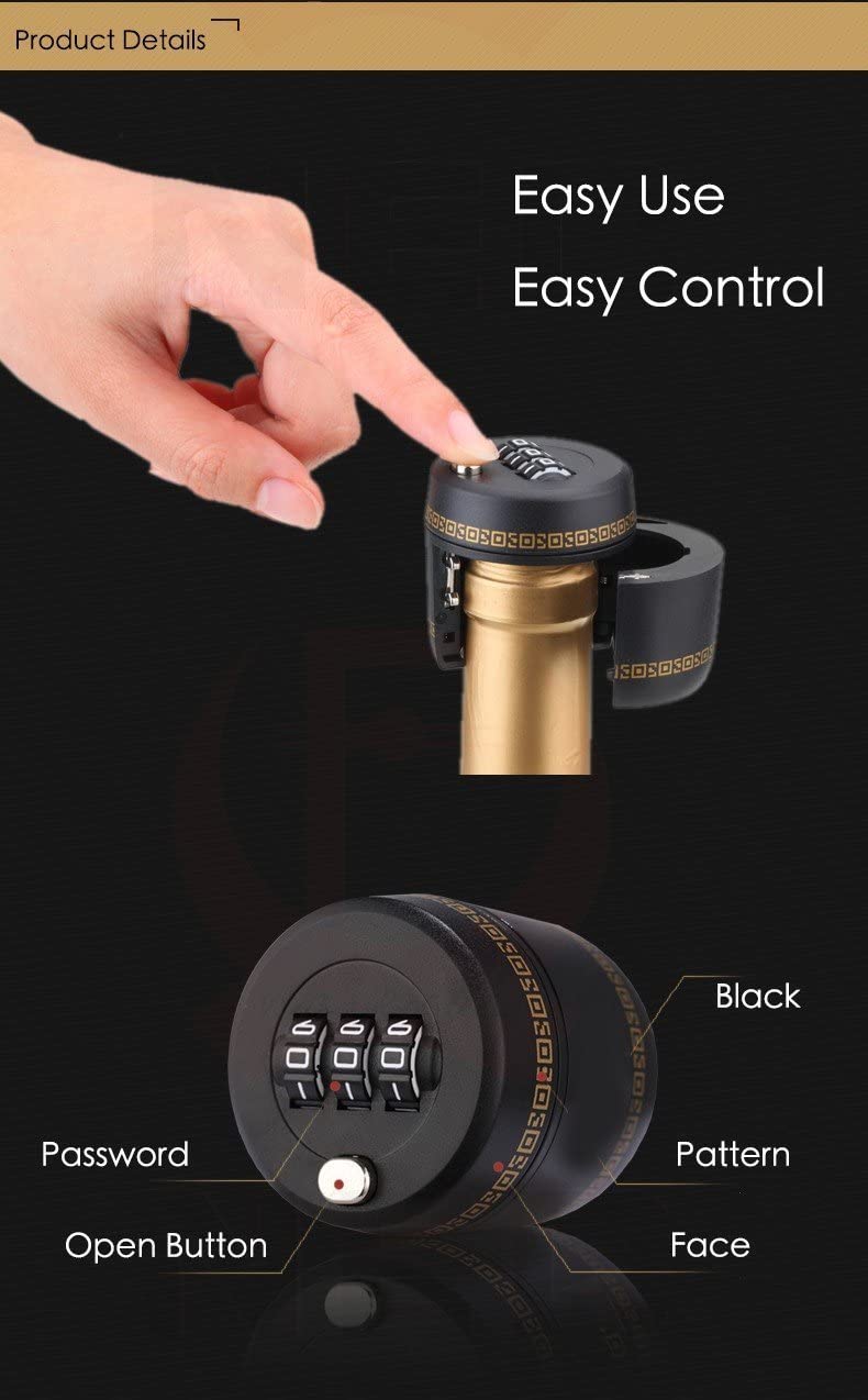 Wine Bottle Lock - 3-Digit Combo Security | ABS Plastic | Bars, Homes, Restaurants | Tamper-Resistant & Resettable Code 5 Buy Combination Lock for Wine Liquor Bottle Wine Whiskey Bottle Top Stopper Kenya Jumia 7 Secure your wine bottles with this durable ABS plastic combination lock, featuring a resettable 3-digit code. It fits standard wine bottle necks with diameters of 3 to 4 cm (1.2โ1.6 inches) and offers tamper-resistant protection for home or commercial use. Ideal for securing expensive wine, controlling bottle usage, or as a unique gift, it's a practical solution for preventing unauthorized access. ๐ ๏ธKey Features:: โ
Resettable 3-digit combination lock
โ
Strong ABS plastic construction
โ
Fits standard wine bottles (3โ4 cm neck diameter)
โ
Easy to install and remove
โ
Tamper-resistant design
โ
Sleek and modern look
โ
No keys to lose
โ
Reusable and adjustable โฌ๏ธSCROLL DOWN TO SEE DESCRIPTIONโฌ๏ธ