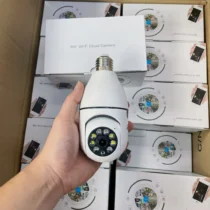 Sa74a8db03c0144708be11ea226d461159 Monitor your home remotely with this 5MP Wifi PTZ CCTV Bulb Camera, featuring two-way audio, auto-tracking, and color night vision. Easily installed into an E27 bulb interface and accessible via the YiOT app, it offers pan and tilt capabilities for comprehensive coverage. Ideal for home security, this camera is also well-suited for baby monitoring, pet surveillance, and protecting small businesses.
🛠️Key Features: ✅ 5MP High-Quality Video
✅ Color Night Vision up to 10 meters
✅ Two-Way Audio Communication
✅ Auto-Tracking Motion Detection
✅ 355° Pan and 90° Tilt for wide coverage
✅ SD Card Storage (up to 128GB)
✅ Waterproof, Sun-proof, and Dust-proof design
✅ Easy installation via E27 bulb interface
✅ Remote access via YiOT app (Android/iOS)
✅ Instant and accurate motion alerts ⬇️SCROLL DOWN TO SEE DESCRIPTION⬇️