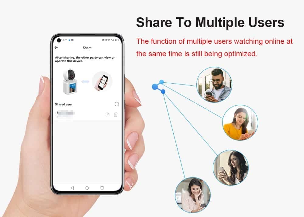 Wifi Nanny Camera With Screen | 1080p HD Two-Way Video & Audio | Baby/Pet Monitor | V380 App | Night Vision 14 Wifi Nanny Camera with 2 way video and audio call 11 Stay connected with loved ones using this advanced two-way video and audio smart camera. Featuring 1080p HD resolution and a 2.8-inch IPS screen, it offers seamless monitoring for babies, pets, and home security. Control it remotely via the V380 app, making it ideal for baby monitoring, elderly care, and pet supervision. ๐ ๏ธKey Features: โ
1080p HD Resolution โ Crisp video quality with a 2MP sensor. โ
360ยฐ Rotation โ Remotely pan up to 355ยฐ horizontally and tilt 90ยฐ vertically. โ
Two-Way Video and Audio Calling โ Communicate via phone and camera screen. โ
2.8-inch IPS Screen โ Easy interaction for children or elderly users. โ
Night Vision Support โ Clear vision in darkness with infrared LEDs. โ
Motion Detection Alerts โ Receive notifications when movement is detected. โ
Cloud + TF Card Storage โ Flexible options for saving video footage. โ
WiFi Connectivity (2.4GHz) โ Easy setup with your home network. โ
Power Supply: 5V USB โ Versatile power options, including power banks. โ
One-Click Calling โ Simple way for home users to initiate calls. โฌ๏ธSCROLL DOWN TO SEE DESCRIPTIONโฌ๏ธ