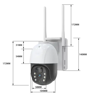 V380 PRO Solar Motion Detection Camera