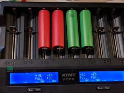 XTAR VC8S 8-Slot Fast Charger for Flashlights