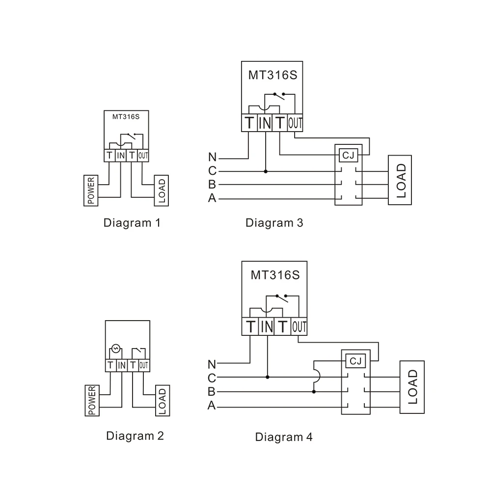 Manhua MT316S 12V DC Timer Switch with seconds | Automate Lighting, Solar, Irrigation, Motors | Daily/Weekly Cycle Control 9 Manhua MT316s 12 vdc wiring diagram3 Automate your low-voltage electrical systems with the Manhua MT316s 12V DC Digital Timer Switch. Ideal for lighting, solar heating, irrigation, and motors, this switch offers daily or weekly ON/OFF programming for precise control. It features a 25A 60VDC control output and up to 28 ON/OFF settings per day, making it perfect for solar power systems, irrigation, and lighting automation. ๐ ๏ธKey Features: โ
Model Number: MT316s โ
Voltage: 12VDC โ
Control Output: 25A 60VDC (resistive load) โ
Max Switching Time: 28 ON/OFF per day โ
Mechanical Life: โค3000,000 times โ
Internal Battery: 1.2VDC/40mAh rechargeable (3-year life) โ
Timing Error: โค0.2s/day โ
Temperature Range: -25โ to 60โ โ
Display: LCD โ
Brand: Manhua โฌ๏ธSCROLL DOWN TO SEE DESCRIPTIONโฌ๏ธ
