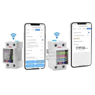 Atorch GR2PWS WiFi Smart Energy Meter for real-time monitoring, 100A auto-off for rentals via Tuya App in Nairobi, Kenya.