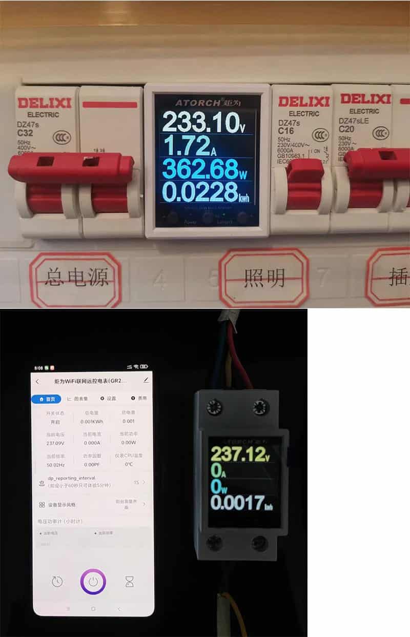 Atorch GR2PWS WiFi Smart Energy Meter Tuya Smartlife APP 100A 3600W 7 The Tuya/Smart Life Smart Energy Meter GR2PWS offers advanced control over your electricity consumption. Monitor real-time usage, track costs, and set automatic power-off thresholds via the Tuya or Smart Life app. This device is ideal for managing energy in rental properties or for optimizing household efficiency, with features like emergency power cut-off for appliance protection. It's perfect for smart home integration, energy bill monitoring, and appliance safety, commonly used in homes and rental units. 🛠️Key Features::: ✅ Real-time monitoring of voltage, current, and power usage. ✅ Historical energy data with daily, weekly, and yearly graphs. ✅ Emergency power cut-off during voltage fluctuations for appliance safety. ✅ Customizable over-voltage and under-voltage safety limits. ✅ Power cost tracking with user-set price per kWh. ✅ Automatic power-off when a set kWh threshold is reached. ✅ Scheduling and timer functions for automatic power control. ✅ Operates reliably in temperatures from -20°C to +60°C. ✅ Connects via 2.4G WiFi for remote app access. ⬇️SCROLL DOWN TO SEE DESCRIPTION⬇️