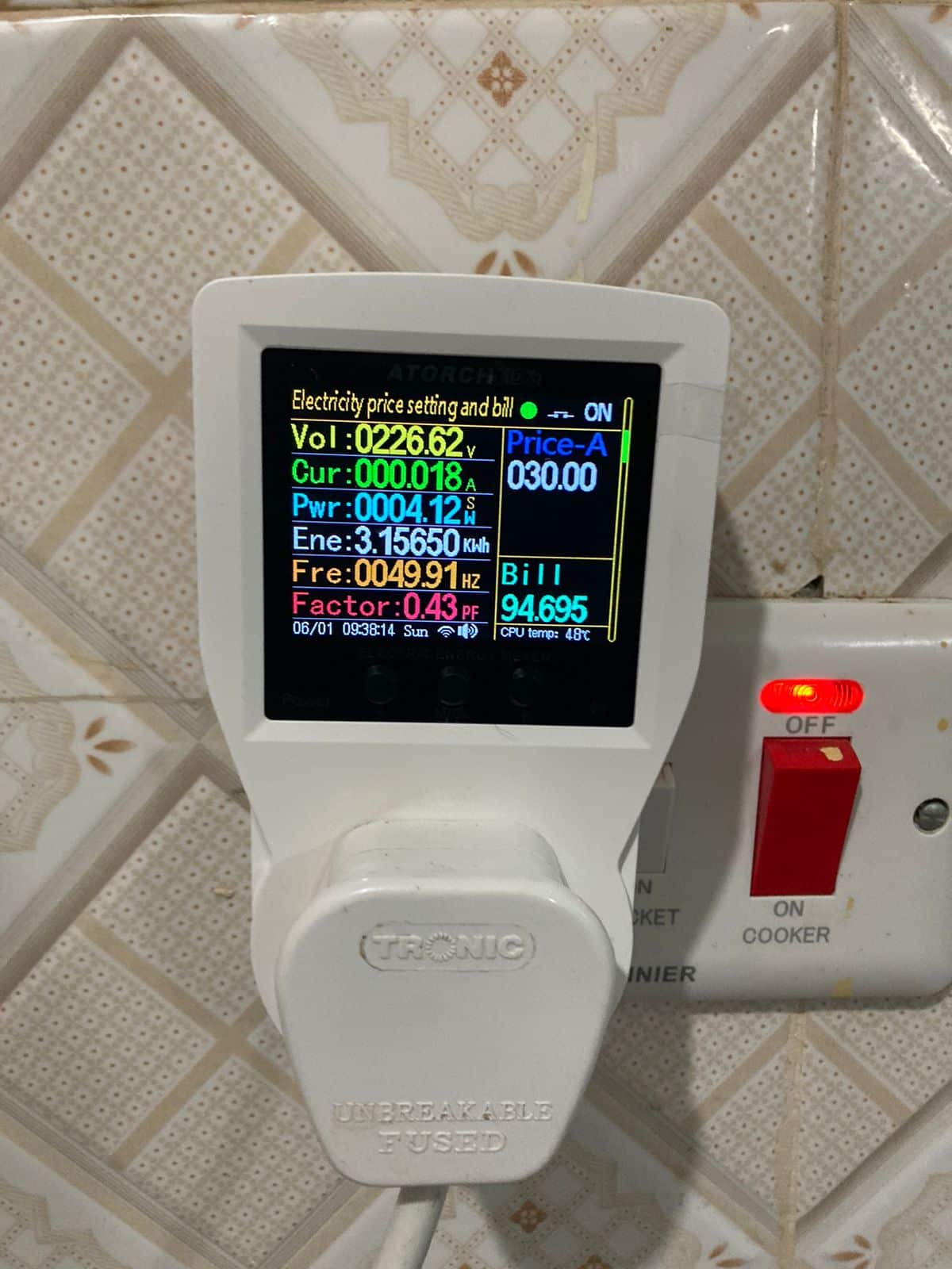 Atorch S1 Smart Plug: 16A WiFi Energy Meter Socket | Monitor & Save Power | Tuya App Control | Surge Protection, | Kill A Watt Replacement 6 WhatsApp Image 2025 06 01 at 9.41.24 AM 2 Monitor and control your home's electricity usage with the S1 Smart WiFi Energy Meter better tha Kill A Watt. This plug offers real-time energy tracking, remote control via the Tuya or SmartLife app, and surge protection. It's ideal for managing appliance power consumption, scheduling operations, and saving energy, making it a must-have for smart homes.
๐ ๏ธKey Features: โ
Real-time monitoring of voltage, current, power (watts), and energy used.
โ
Remote on/off control via Tuya or Smart Life app from anywhere.
โ
Tracks daily, monthly, and yearly energy consumption for detailed insights.
โ
Calculates electricity costs by inputting your power rate per kWh.
โ
Smart scheduling for automated on/off times and countdown timers.
โ
Controls standby power consumption of idle devices.
โ
Surge protection with customizable limits for voltage, current, and wattage.
โ
Voice control compatible with Amazon Alexa and Google Home.
โ
Durable ABS + PC fire-retardant shell material.
โ
Supports a maximum load capacity of 3680W / 16A. โฌ๏ธSCROLL DOWN TO SEE DESCRIPTIONโฌ๏ธ