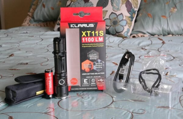 KlarusXT11S pic3 Klarus XT11S - 1100 Lumens | 330m Beam | USB Rechargeable Tactical Torch