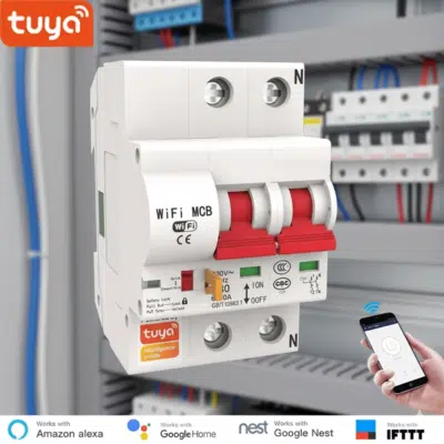 Wi‑Fi Powered Tuya Smart Breaker – Schedule and Control Your Circuits Remotely