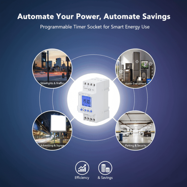 How to Automate Lights Bells and Irrigation with Affordable Timer Switches in Kenya In today’s busy world, automation isn’t just for tech enthusiasts—it’s a practical way to save time, energy, and money in Kenyan homes and farms. Whether you want your lights to switch on automatically, your school bell to ring on schedule, or your irrigation system to water your crops efficiently, a timer switch Kenya can make life easier.