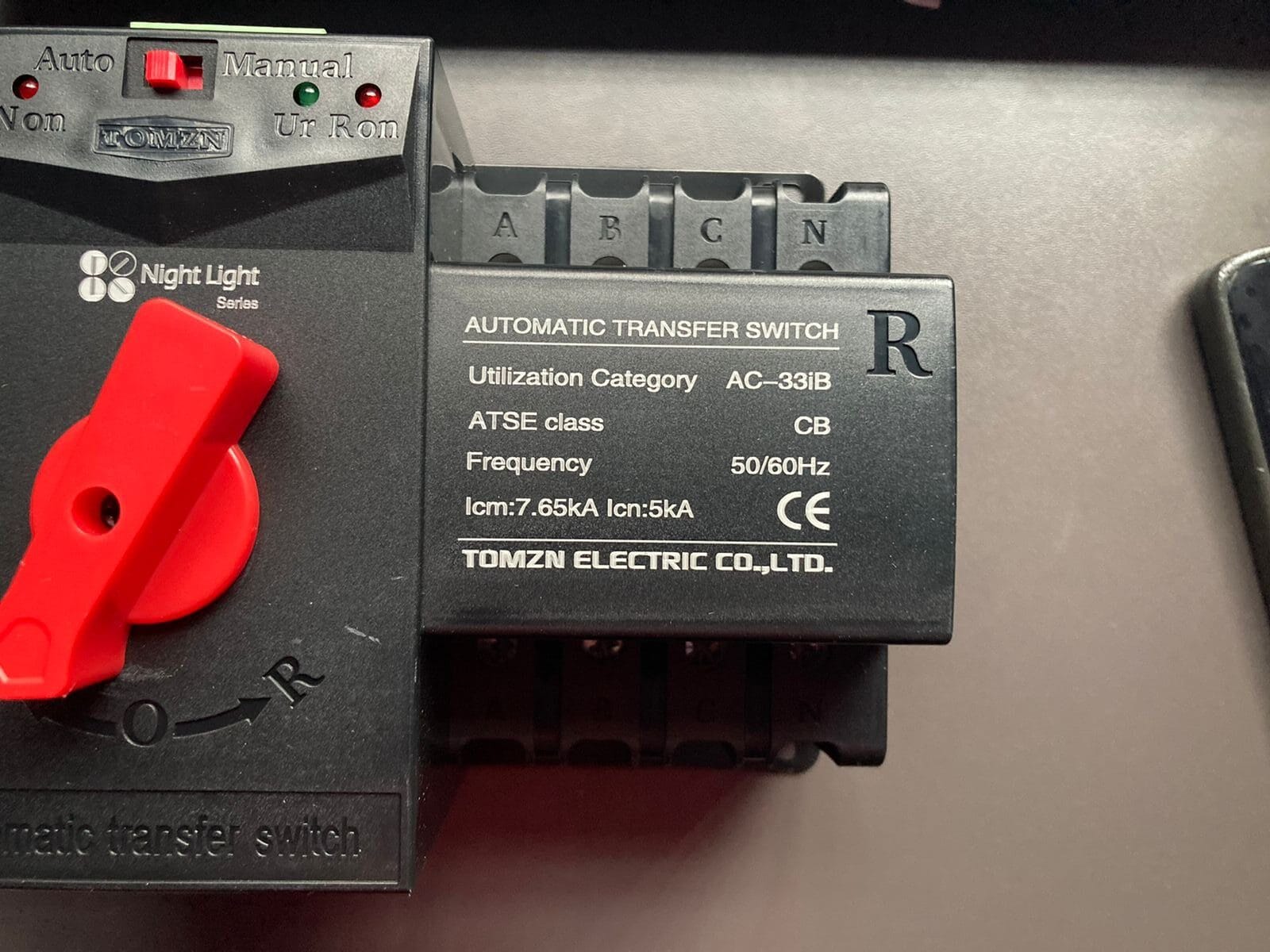 TOMZN TOQ3-125 125 Amp 230/400 Volt Automatic Transfer Switch | Reliable Generator/Inverter ATS 4 TOMZN TOQ3-125 125 Amp 230400 Volt Automatic Transfer Switch Reliable GeneratorInverter ATS (1)