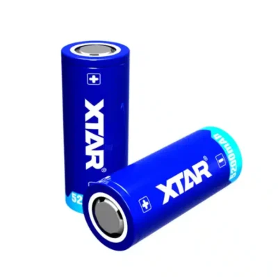 XTAR 26650 5200mAh Flat-Top Li-ion Battery