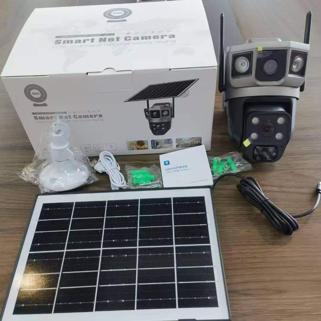4G Solar Camera(With Dual Lens)