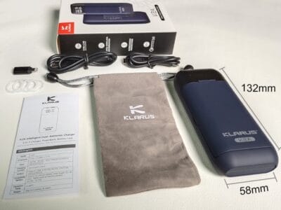 KLARUS K2A Smart Battery Charger and Power Supply 2 in 1, LED Display Smart Charger for Rechargeable Batteries, Universal Battery Charger for 21700 20700 ，Only for KLARUS 18650 (2 Slots) (6)