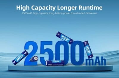 XTAR-AA-1.5V-3960-2500mAh-Rechargeable-Li-ion-Battery-–-4-Pack-Touch-LED-Perfect-for-Home-Church-Devices
