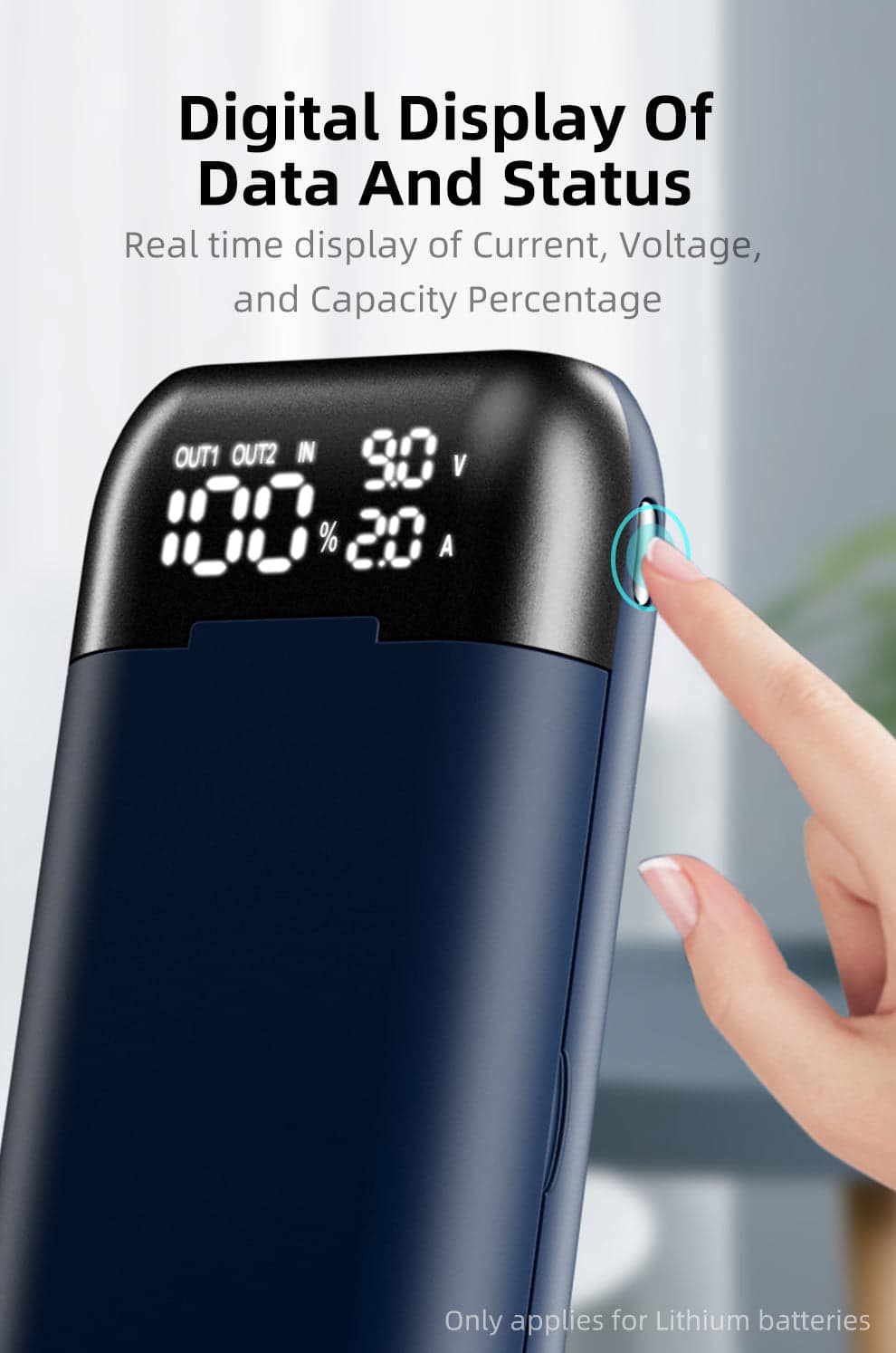 KLARUS K2A Smart Dual Slot Battery Charger & Power Bank – 2-in-1 Intelligent LED Charger for 18650, 20700 & 21700 (Protected & Unprotected) Li-ion Batteries 7 double cell Battery Charger for 18650, 21700, and More