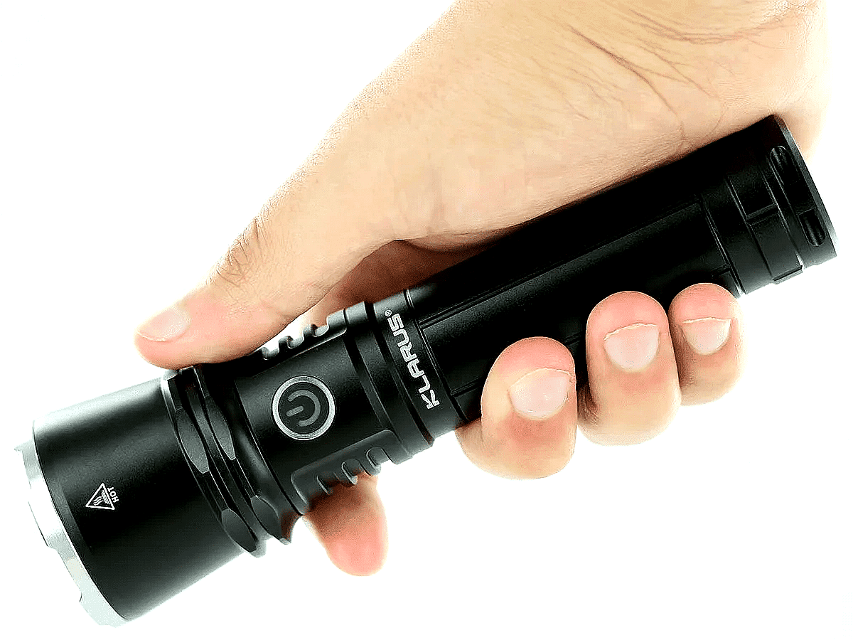 Klarus A3 2200 Lumens Rechargeable Zoom Flashlight | Tactical LED Torch