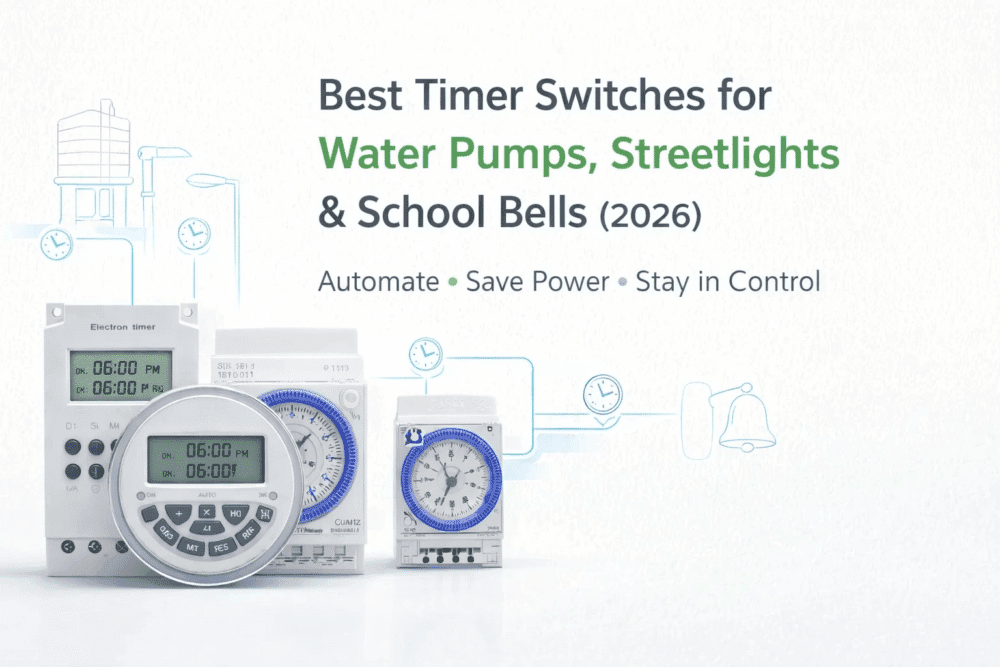 timer switches banner white Whether you need to automate your water pump, control streetlights, enhance security lighting, or manage school bells with second-level precision, the right timer switch can save you time, money, and hassle. Discover Kenya's most reliable programmable timer switches for 2026.